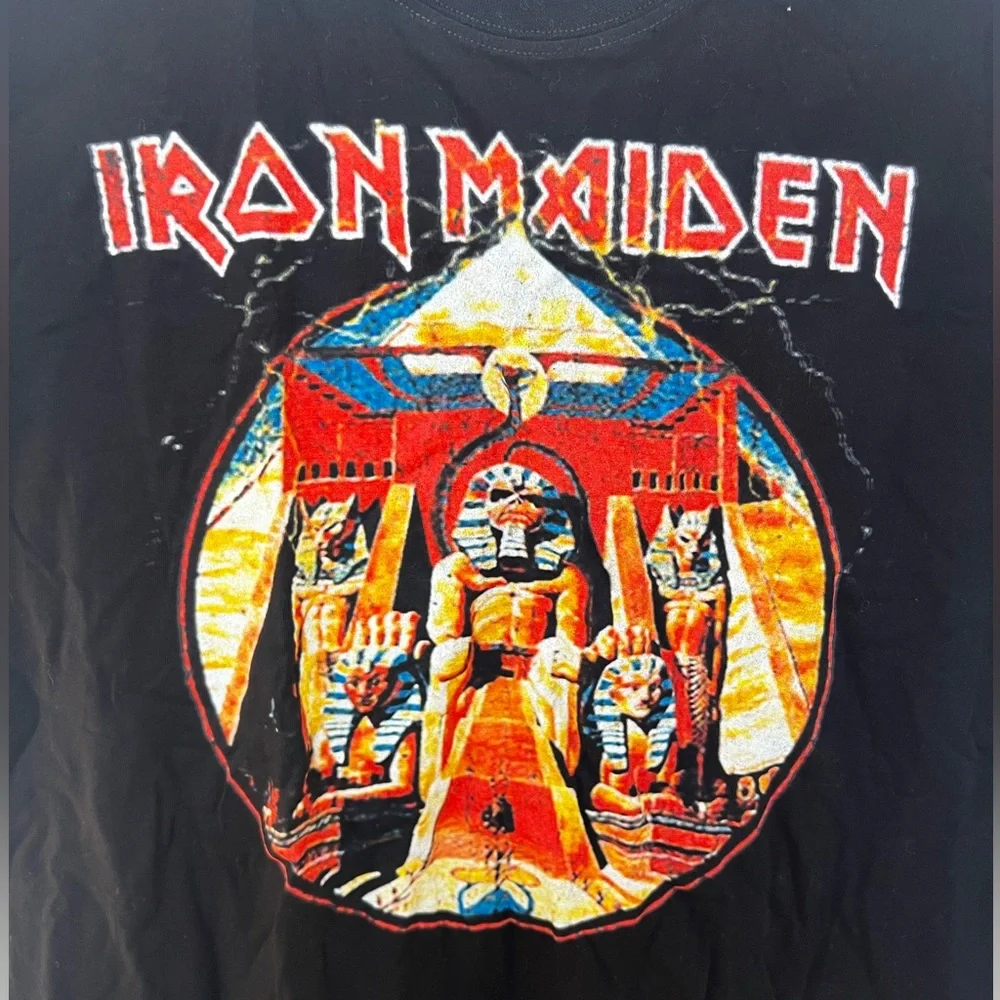 NWOT (S) Iron Maiden Black Band T-Shirt - Cotton Tee - Heavy Metal - Picture 2 of 4